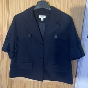 LOFT Navy blue summer blazer/suit jacket